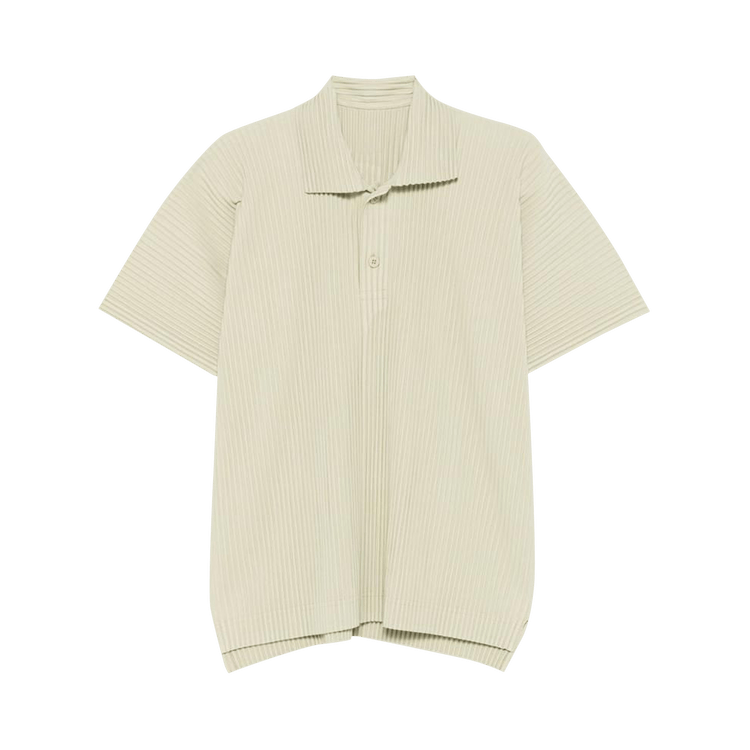 Issey Miyake MC May Polo "Dry Grass Green"