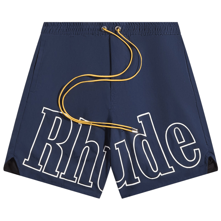 Rhude Logo Shorts "Navy"