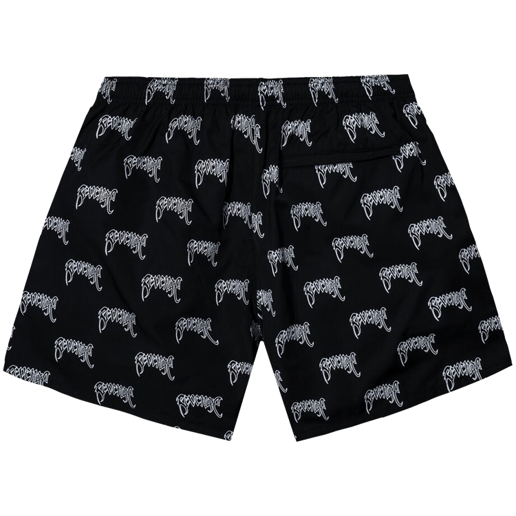 Revenge Allover Arch Logo Water Shorts "Black"