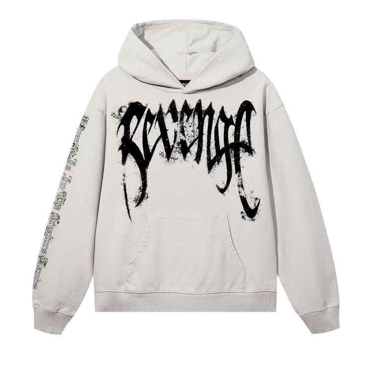 Revenge St. Michael Hoodie "Cement"
