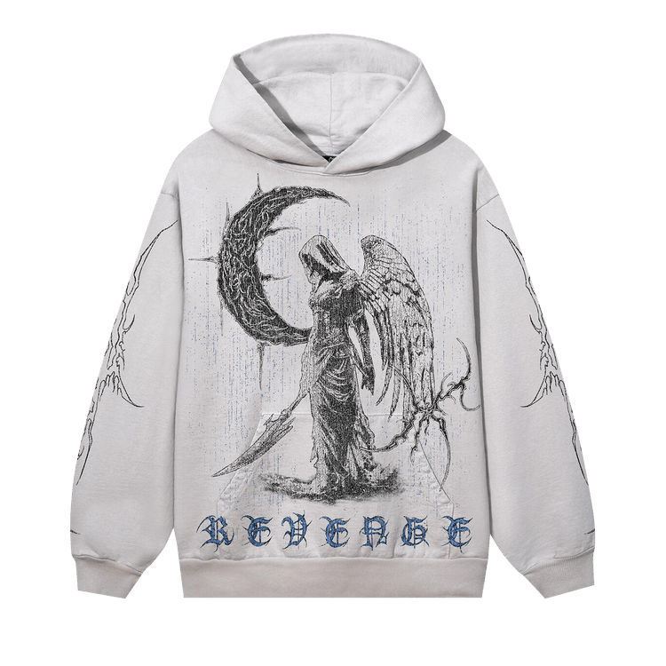 Revenge Scythe Hoodie "Cement/Blue"