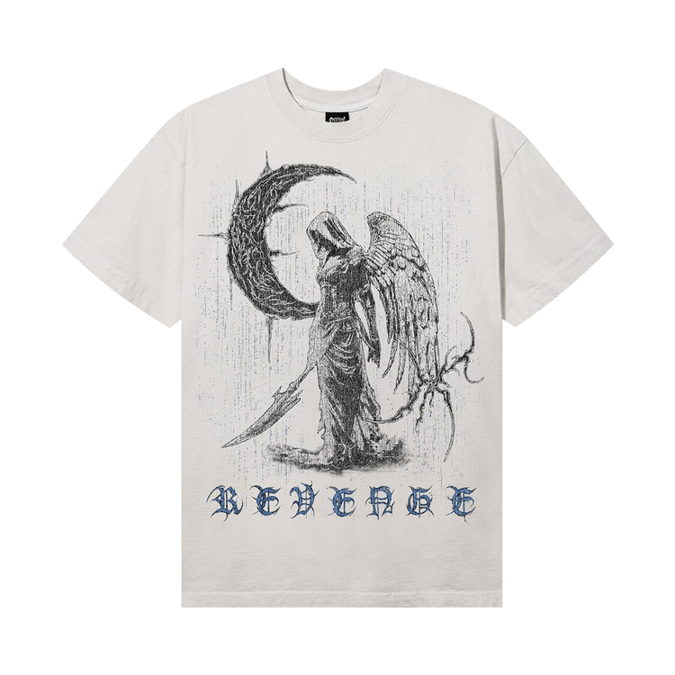 Revenge Scythe Tee "Cement/Blue"