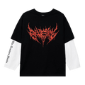 Revenge Metal Double Layer Long-Sleeve "Black"