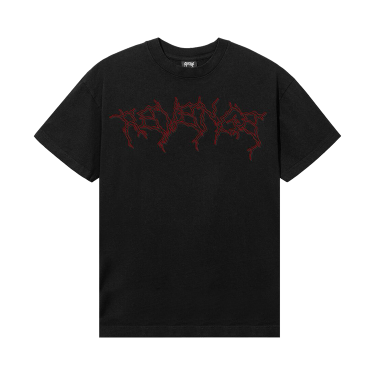 Revenge Red Lightning Cerberus Tee "Black"