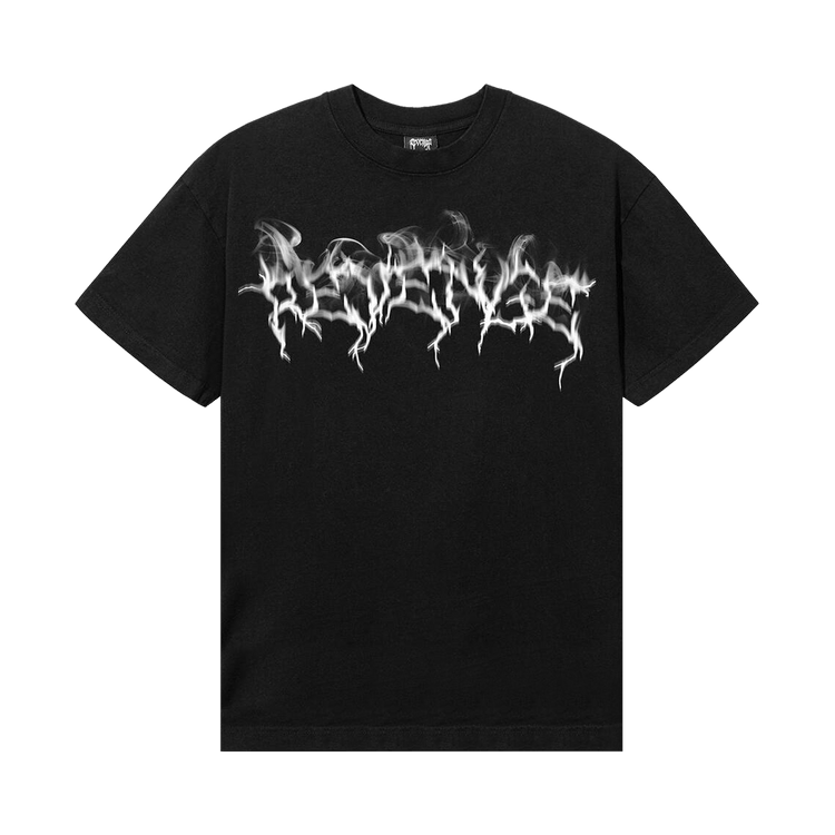 Revenge Smoke Lightning Logo Tee "Black"