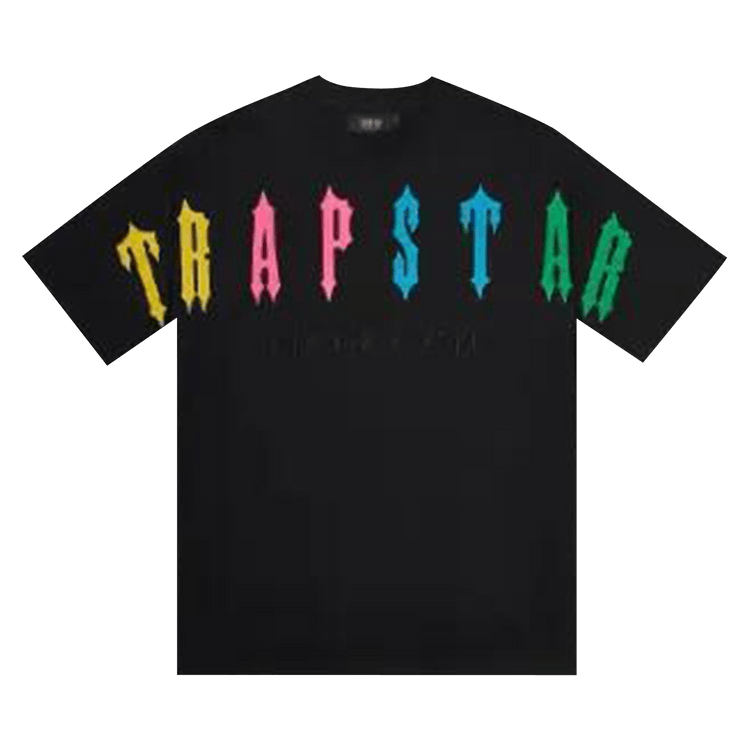 Trapstar Irongate Arch 2.0 Short Set "Black/Candy"