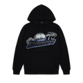 Trapstar Shooters Hoodie Tracksuit "Black/Blue"