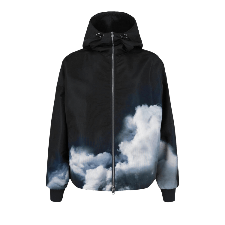 Alexander McQueen Sky Print Windbreaker "Storm"