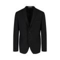 Bottega Veneta Wool Blend Single Breasted Blazer "Dark Navy"