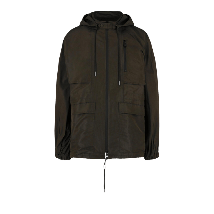 Alexander McQueen Kimono Sleeve Windbreaker "Military Green"