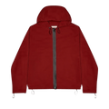 Bottega Veneta Hooded Zip Anorak Jacket "Sienna"