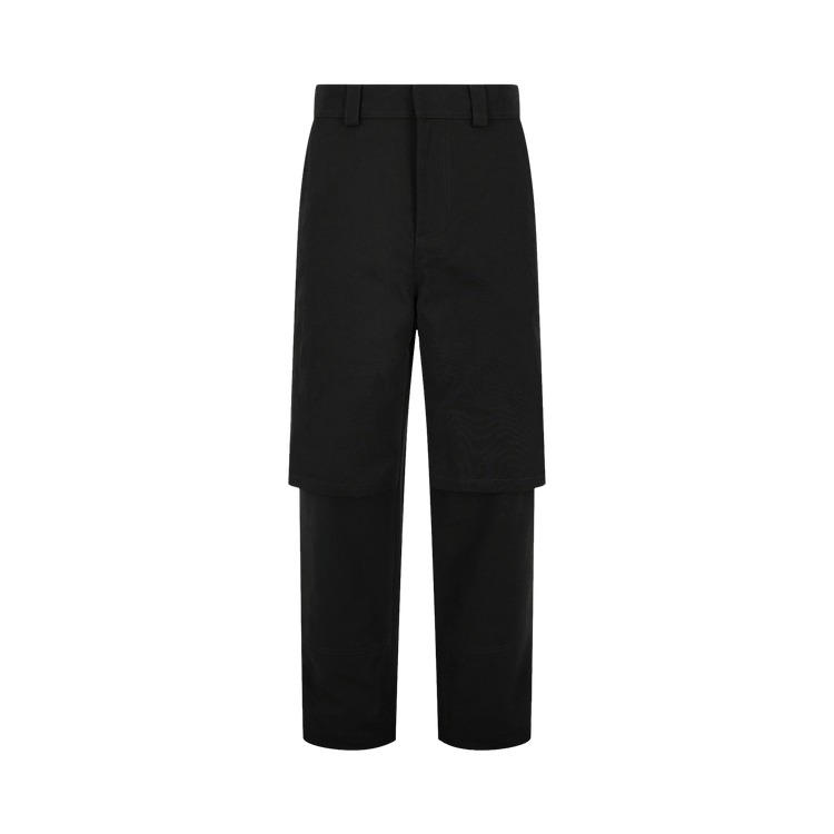 Off-White Double Layer Carpenter Pants "Black"