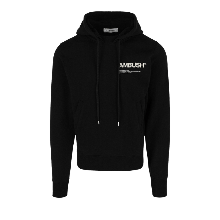 Ambush WKSP Logo Print Hoodie "Black"