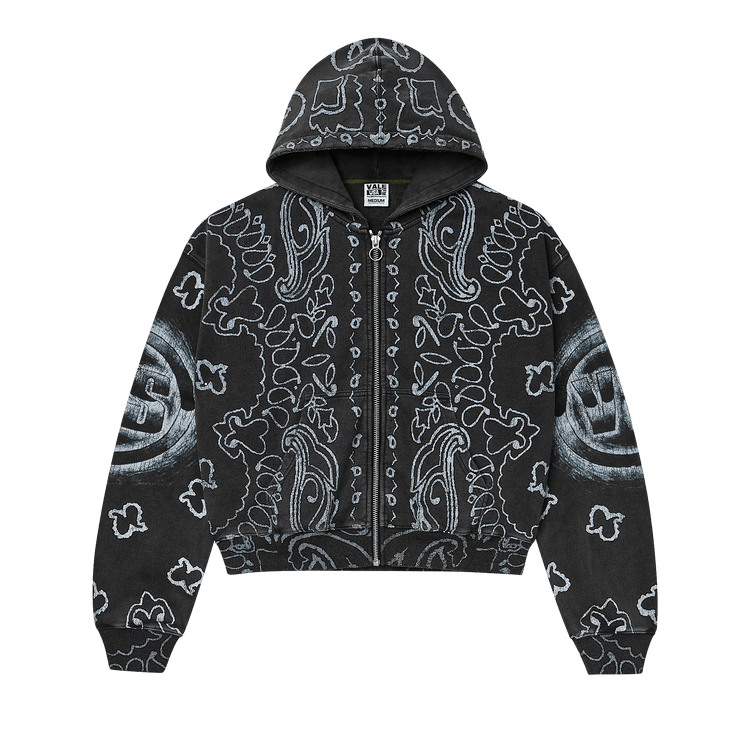 Vale Forever Flag Zip Up "Black"