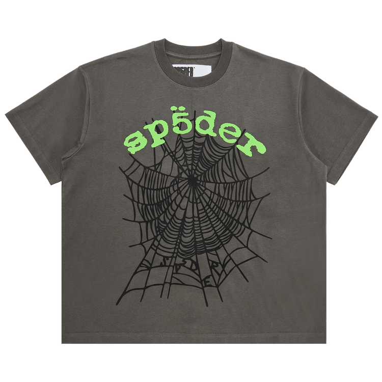 Sp5der OG Web V2 Tee "Slate Grey"