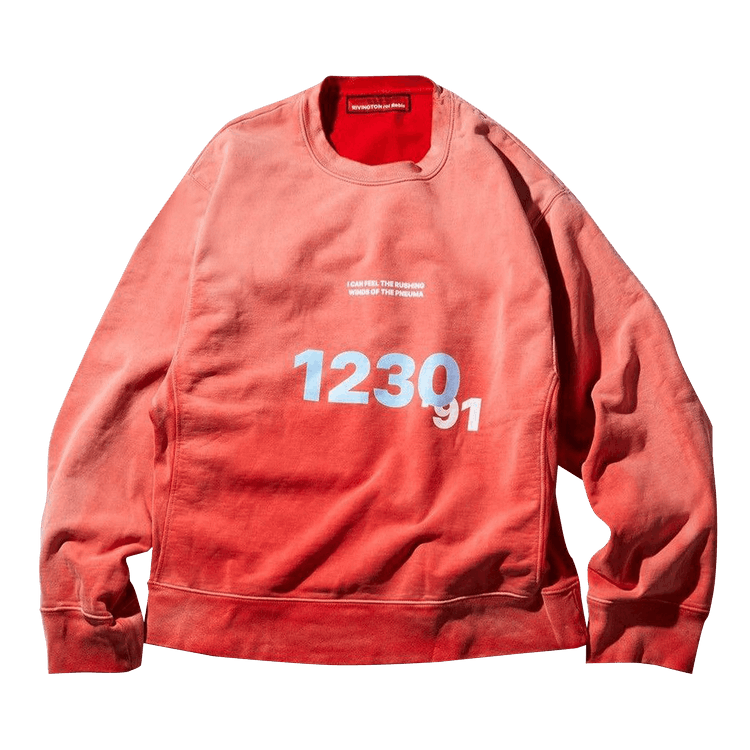 RIVINGTON roi Rebis x Union Anniversary Crewneck "Red"