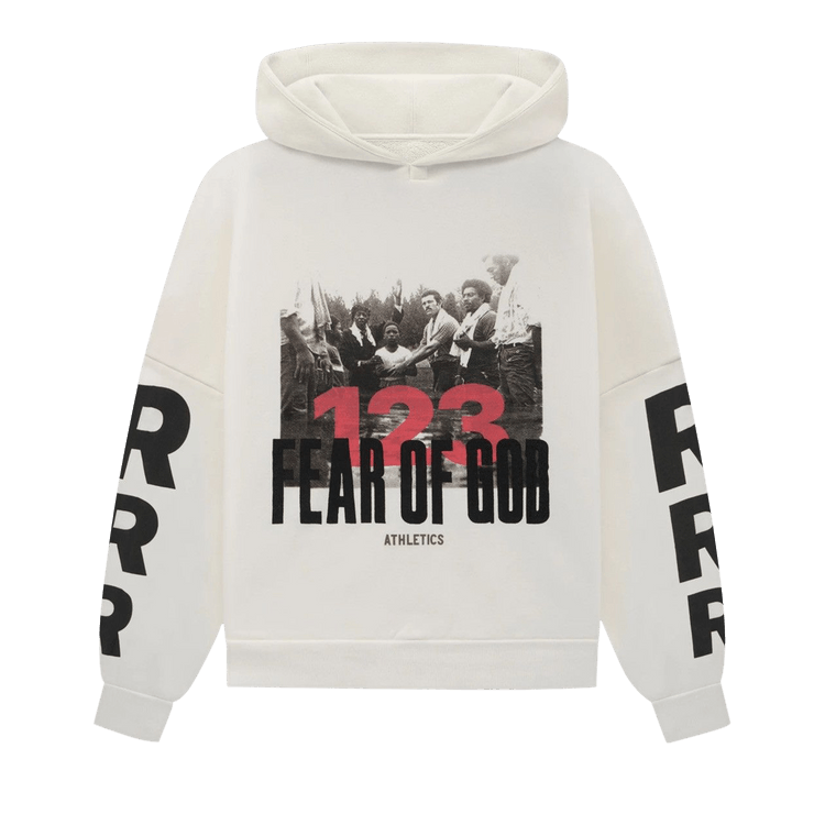 Fear of God x RIVINGTON roi Rebis Stop Running Hoodie "White"