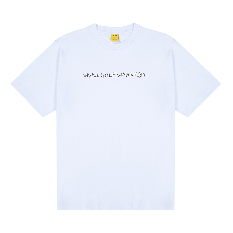 GOLF WANG Boxcutter URL Tee "White"