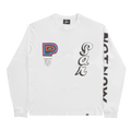 Parra There Will Be Not Long Sleeve T-Shirt "White"