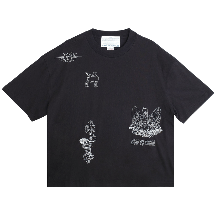 Jungles Life Is Magick Tee "Black"