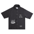 Jungles Life is Magic Button Up "Black"