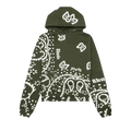 Rhude Bandana Hoodie "Olive"