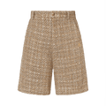 Amiri Boucle Short "Camel"