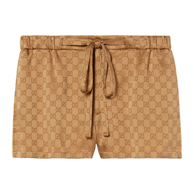 Gucci Satin Shorts "Coffee"
