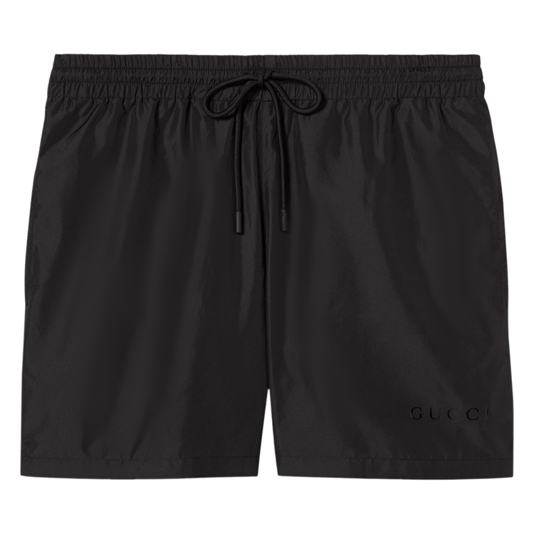 Gucci Technical Poplin Swim Short "Black"