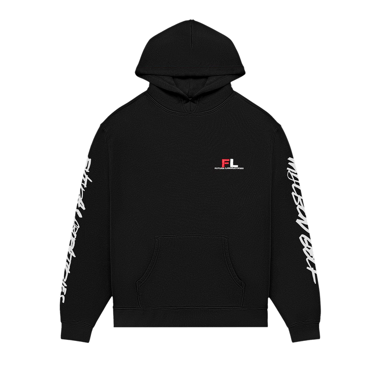 Malbon x Futura Tag Hooded Sweatshirt "Black"