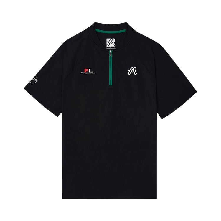 Malbon x Futura Zip Raglan Blade Polo "Black"