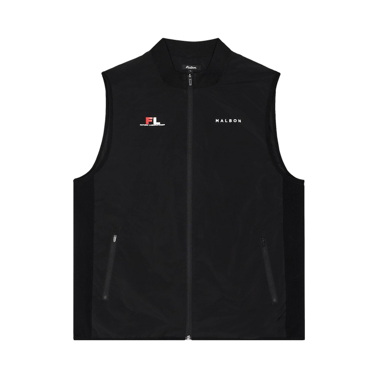 Malbon x Futura Poly Down Vest "Black"