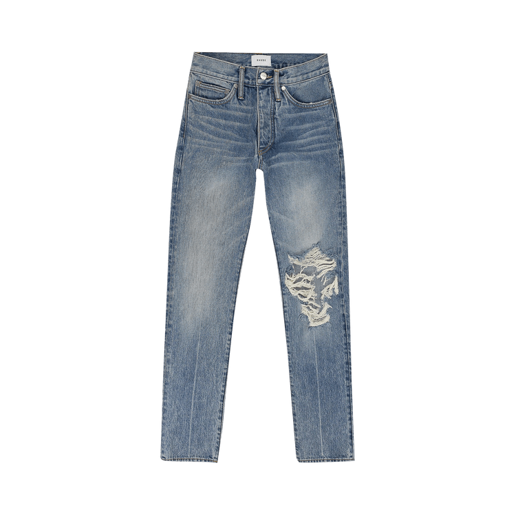 Rhude Denim Straight-Fit Jeans "Indigo"