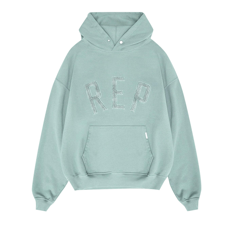 Represent Clo Rep Appliqué Hoodie "Forest Green"