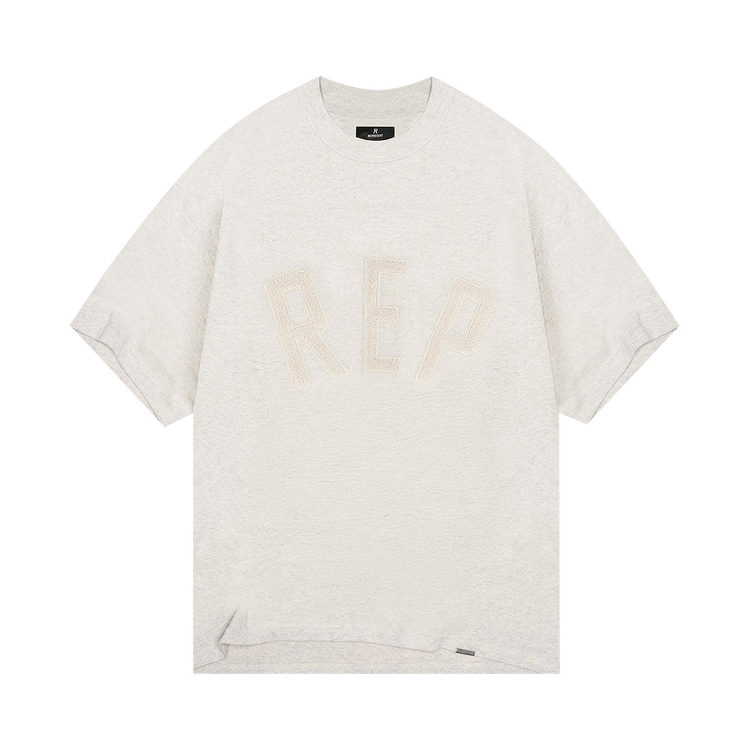 Represent Clo Rep Appliqué T-Shirt "Cream"