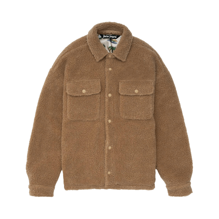 Palm Angels Bear In Mind Overshirt "Camel"