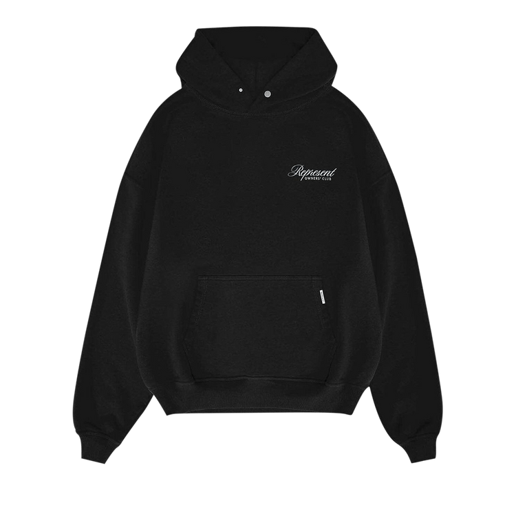 Represent Clo Owners Club Script Hoodie "Black"