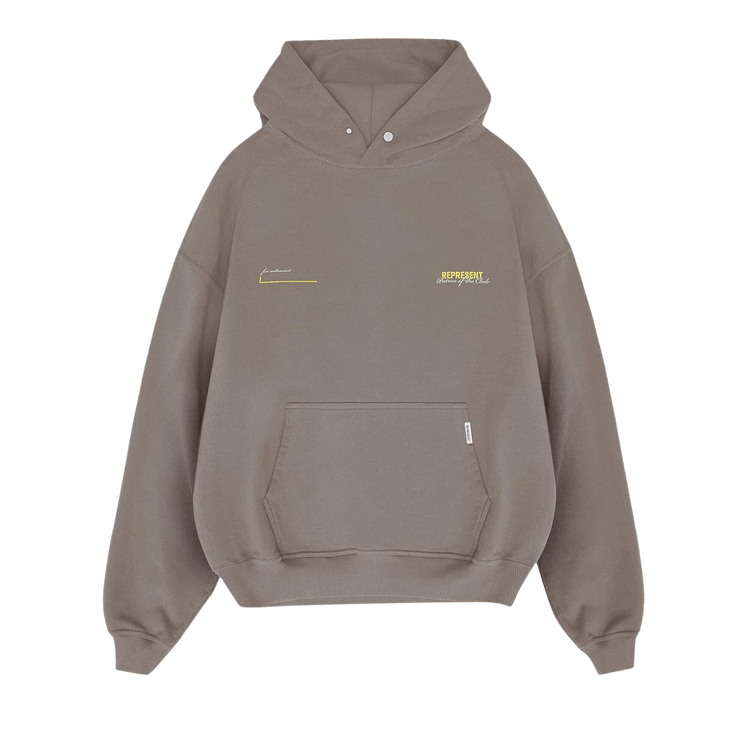 Represent Clo Patron of the Club Hoodie "Washed Olive"