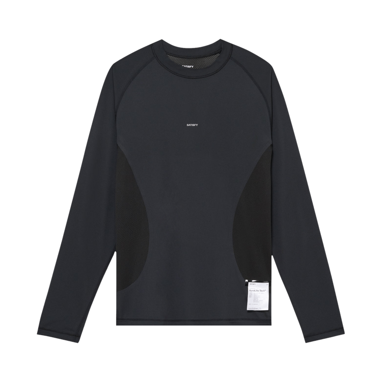 SATISFY AuraLite Tech Long Tee "Black"