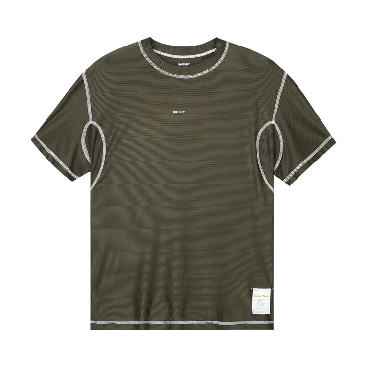 SATISFY Re-Possessed AuraLite Mesh T-Shirt "Olive"
