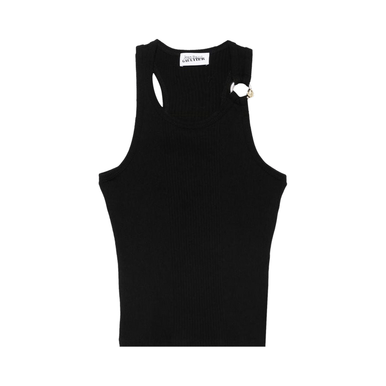 Jean Paul Gaultier Piercing Tank Top "Black"