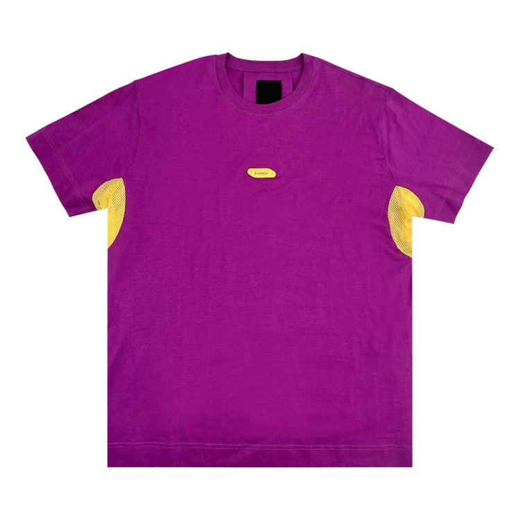 Givenchy Logo Crewneck Short-Sleeve T-Shirt "Grape"