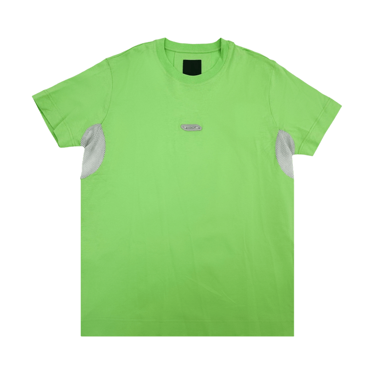 Givenchy Logo Crewneck Short-Sleeve T-Shirt "Bright Green"