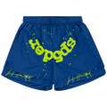 Sp5der OG Web Double Layer Short "Blue"
