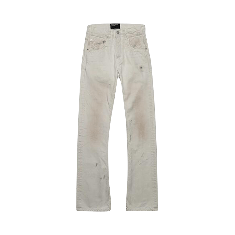 Enfants Riches Déprimés Classic Flare Leg Jeans "White"