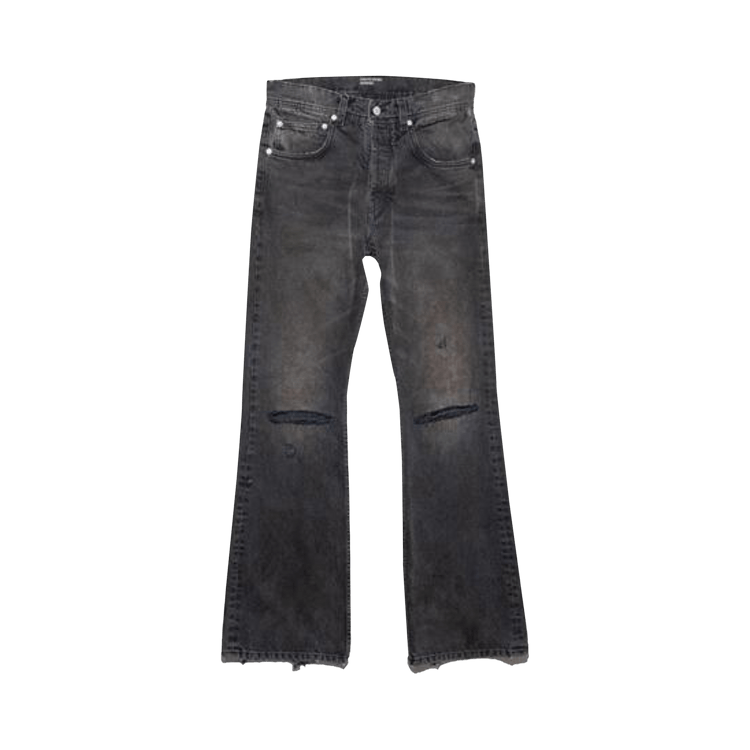 Enfants Riches Déprimés Wider Flare Leg Jeans "Black"