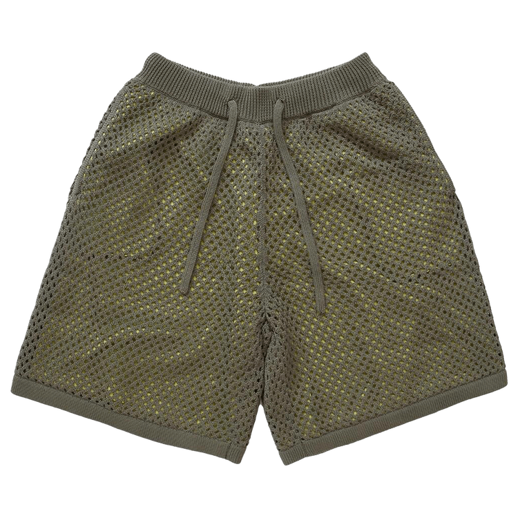 Kenzo Mesh Bermuda Shorts "Khaki"