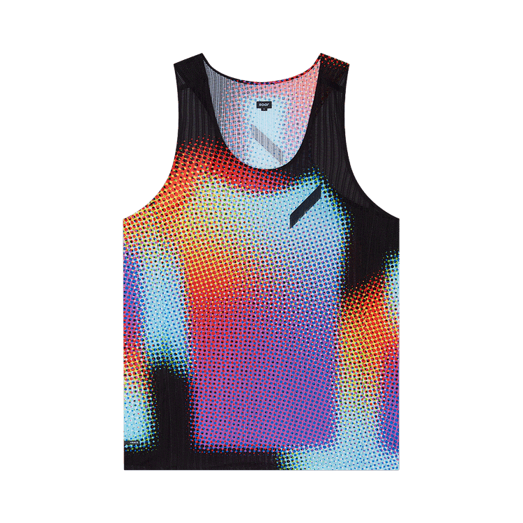 SOAR Race Vest "Black/Rainbow Dot"