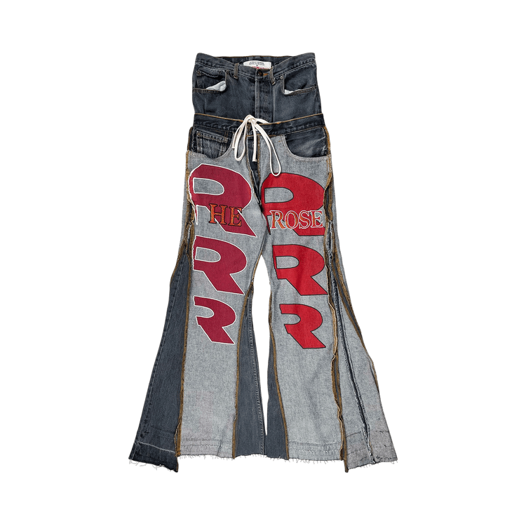 RIVINGTON roi Rebis HE Rose 3 Double Layer Denim "Multicolor"