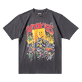 Kapital Jersey Crew T-Shirt (Buster Peckish Bowy) "Ink Black"